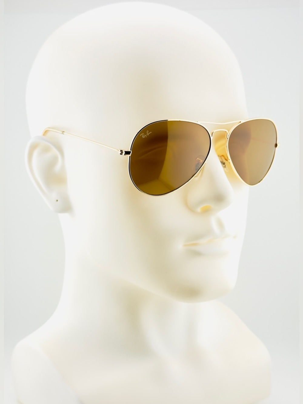 Ray-Ban Aviator Sunglasses RB3025 Gold Metal Frame with Brown Lenses UNISEX!
